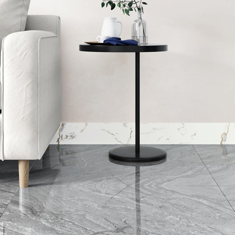 Wallercity White/Gold Marble Peel and Stick Wallpaper Borders for Counter Frame Marble Wall Paper Border Stickers for Bathroom Wall Decor 3.94''x394'' Vinyl Waterproof Border Film for Mirror Frame - Image 5